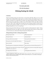 bài giảng tài chính phát triển chương khủng hoảng tài chính