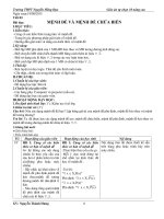 BỘ GIÁO ÁN TỰ CHỌN 10 NÂNG CAO