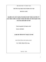 Nghiên cứu xây dựng phương pháp phản chuyển từ các hình chiếu cơ bản thành mô hình 3D ứng dụng cho các hệ CAD-CAM cơ khí