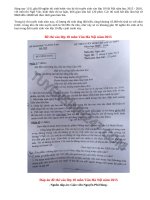 Đáp án đề thi vào lớp 10 môn Văn Hà Nội năm 2015