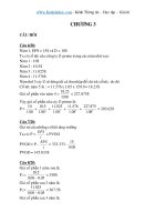 bài tập môn tài chính phát triển chương3 phần 2