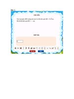 Đáp án Vòng 2 ViOlympic lớp 9 năm 2015 2016