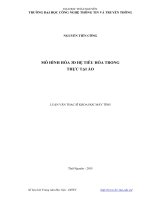 Mô hình hóa 3D hệ tiêu hóa trong thực tại ảo