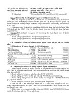 Đề thi tuyển sinh đại học lần 2 môn Nguyên lý kế toán (năm 2010)