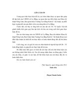 Đề tài nghiên cứu nghiên cứu ảnh hưởng của một số vật liệu tủ gốc đến sinh trưởng và năng suất của giống chè TRI777 trong vụ xuân năm 2012 tại xã la bằng, huyện đại từ, tỉnh thái nguyên