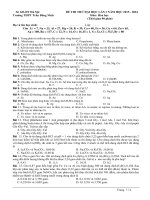 45 ĐỀ THI THỬ THPT QUỐC GIA HÓA HỌC 2016
