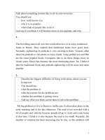 Tổng hợp ôn thi tiếng anh speaking topics cho học viên cao học