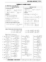 BÀI GIẢNG GIỚI HẠN VÀ LIÊN TỤC (DẠY THÊM)