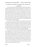 Cấu trúc vốn của doanh nghiệp, đòn bẩy kinh doanh và đòn bẩy tài chính