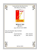 báo cáo đồ án đề tài  số GIẢ NGẤU NHIÊN