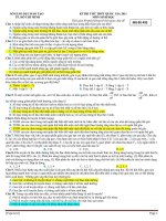 50 bộ đề thi thử thpt quốc gia môn sinh học 2016 có đáp án