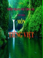 Bài giảng ngữ văn 7 bài 22 thêm trạng ngữ cho câu (tiếp) 7