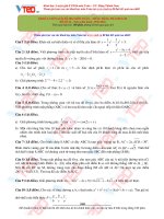 Khóa luyện giải đề năm 2016 môn toán thầy Đặng Thành Nam Đề số 10