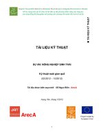 Tài liệu kỹ thuật nuôi giun quế