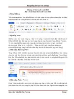 Bài giảng tin học văn phòng