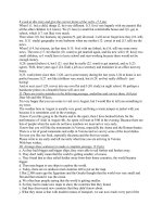 Đề thi thử học sinh giỏi lớp 9 môn tiếng anh năm 2012 đề số 18