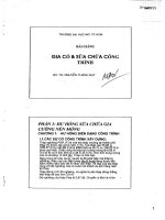 Bài giảng gia cố và sửa chữa công trình