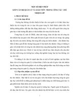 skkn một số giải pháp giúp cấp quản lí và gv làm tốt công tác chủ nhiệm 