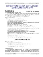 Kỹ thuật chung về ô tô