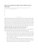 Mẹo xử lý ngộ độc thực phẩm nhanh nhất hiệu quả và đúng cách 