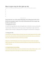 Mẹo trị ngứa vùng kín đơn giản tại nhà 