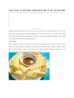 Cách chọn và chế biến măng tránh độc tố các mẹ nên biết 