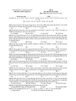 Đề thi thử đại học khối A , B môn hóa học năm 2013 đề số 56