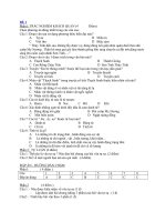 Đề thi lớp 6 học kì 1 môn ngữ văn năm 2012 đề số 1