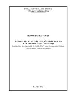 ĐÁNH GIÁ RỦI RO DO PHÁT THẢI HÓA CHẤT NGUY HẠI CỦA MỘT SỐ NGÀNH CÔNG NGHIỆP