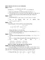 Đề thi thử đại học khối A , A1 , B , D môn toán năm 2013 đề số 155