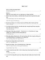 THỰC TRẠNG VÀ ĐỀ XUẤT GIẢI PHÁP NGĂN CHẶN BẠO LỰC HỌC ĐƯỜNG