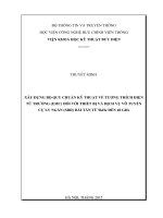 XÂY DỰNG BỘ QUY CHUẨN KỸ THUẬT VỀ TƯƠNG THÍCH ĐIỆN TỪ TRƯỜNG (EMC) ĐỐI VỚI THIẾT BỊ VÀ DỊCH VỤ VÔ TUYẾN CỰ LY NGẮN (SRD) DẢI TẦN TỪ 9kHz ĐẾN 40 GHz
