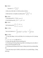 Đề thi thử đại học khối A , A1 , B , D môn toán năm 2013 đề số 176