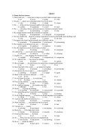 Đề thi lớp 12 học kì 1 môn tiếng anh năm 2012 đề số 8