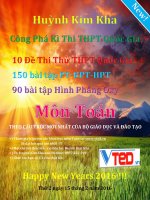 công phá kì thi thpt quốc gia môn toán 2016 vted