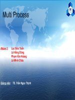 Tiểu luận môn kiến trúc máy tính tìm hiểu về multi process 
