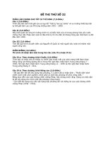 Đề thi thử đại học khối C môn lịch sử năm 2012 đề số 44