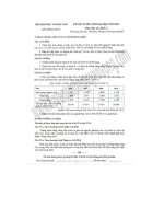 Đề thi thử đại học khối C môn địa lý năm 2012 đề số 46