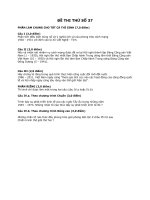 Đề thi thử đại học khối C môn lịch sử năm 2012 đề số 50