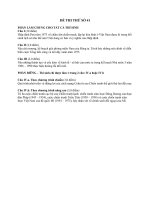 Đề thi thử đại học khối C môn lịch sử năm 2012 đề số 48