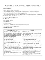 Giáo án sinh học 10 bài 18