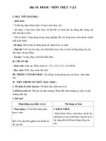 Giáo án sinh học 11 bài 35