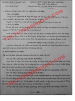 Đề thi đại học môn văn khối D năm 2013