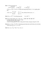 Tổng hợp đề thi lớp 11 học kì 2 môn toán năm 2013 (Phần 2)