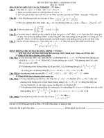 Tổng hợp đề thi thử đại học khối A, A1, B, D môn toán năm 2013 (Phần 24)