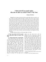 Chính sách hỗ trợ người nghèo tiếp cận các dịch vụ xã hội cơ bản ở việt nam