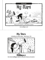 Sách tiếng Anh cho trẻ em Book 41 my stars 