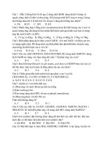 Đề thi thử đại học khối A môn hóa năm 2012 đề số 48