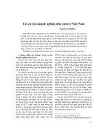 Tái cơ cấu doanh nghiệp nhà nước ở việt nam