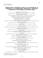 NOMENCLATURE OF AMPHIBOLES  REPORT OF THE SUBCOMMITTEE ON AMPHIBOLES OF THE INTERNATIONAL MINERALOGICAL ASSOCIATION, COMMISSION ON NEW MINERALS AND MINERAL NAMES